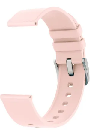 4wrist Univerzální silikonový řemínek se stříbrnou sponou 22 mm