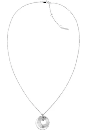 Calvin Klein Luxusní náhrdelník z oceli s krystaly 35000157