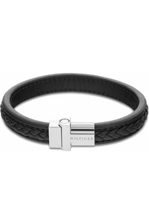 Tommy Hilfiger Moderní kožený náramek s ocelovým zapínáním 2790375