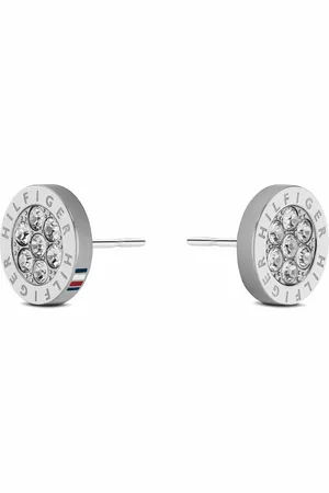 Tommy Hilfiger Něžné ocelové náušnice s krystaly Crystal 2780565