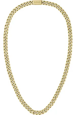 HUGO BOSS Výrazný pozlacený řetízek Chain for him 1580402