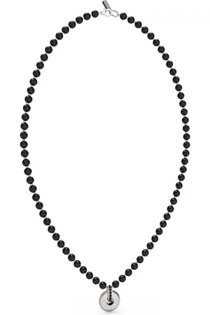 Guess Pánský korálkový náhrdelník Edgy Styles JUMN04061JWSTBKT/U