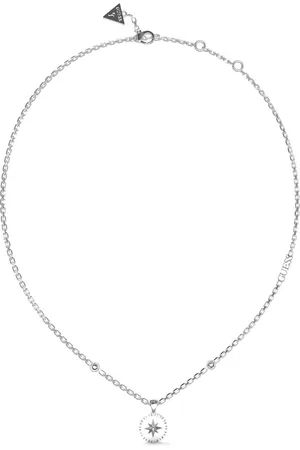 Guess Moderní ocelový náhrdelník Monete JUBN02201JWRHT/U