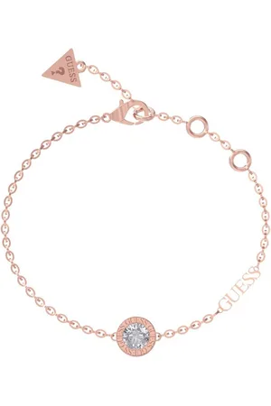 Guess Moderní bronzový náramek Color My Day JUBB02246JWRG 14,5 - 18,5 cm - S