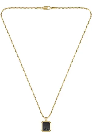 HUGO BOSS Elegantní pozlacený náhrdelník pro muže 1580538
