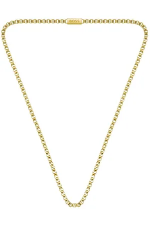 HUGO BOSS Nadčasový pozlacený řetízek Chain for him 1580291