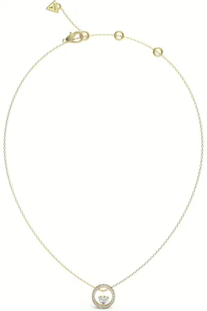 Guess Elegantní pozlacený náhrdelník M`ama Non M`ama JUBN04665JWYGT/U