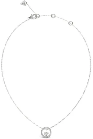 Guess Elegantní ocelový náhrdelník M`ama Non M`ama JUBN04665JWRHT/U
