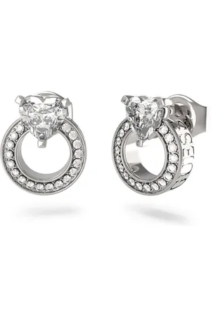 Guess Krásné ocelové náušnice M`ama Non M`ama JUBE04664JWRHT/U
