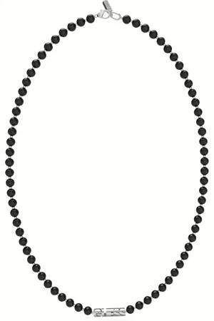 Guess Korálkový náhrdelník Edgy Styles JUMN04058JWSTBKT/U