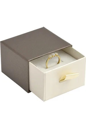 JK Box Elegantní dárková krabička na prsten DE-3/A21/A20