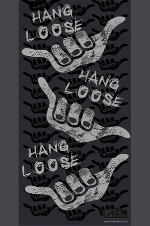 Trekmates CHOOB HANG LOOSE šátek černý