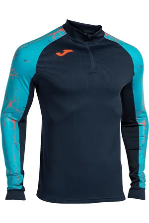 Joma ELITE IX funkční mikina pánská modrá Typ: S