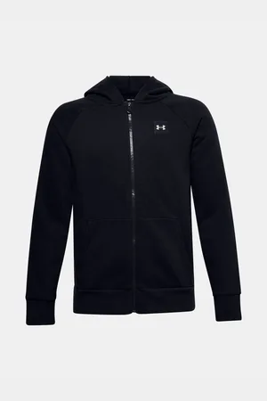 Under Armour Černá mikina UA RIVAL FLEECE FZ HOODIE