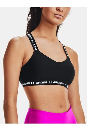 Under Armour Černá sportovní podprsenka Crossback Low