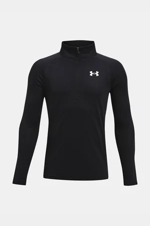 Under Armour Černé sportovní tričko UA Tech 2.0 1/2 Zip