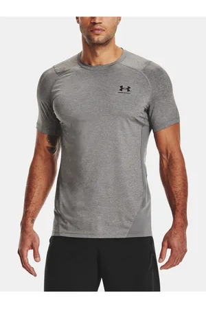 Under Armour Šedé sportovní tričko UA HG Armour Fitted SS