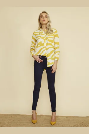 ZOOT.lab Tmavě modré dámské skinny fit kalhoty Anna 2