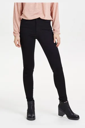 ONLY Černé dámské skinny fit džíny Royal