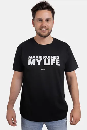 Zoot Černé pánské tričko ZOOT Original Marie Terezie