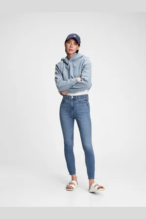 GAP Modré dámské skinny džíny