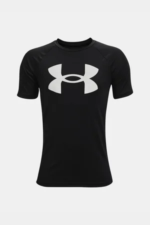 Under Armour Černé sportovní tričko UA Tech Big Logo SS