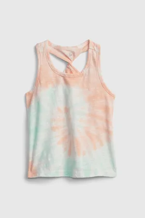 GAP Barevný holčičí dětský top twist back tank