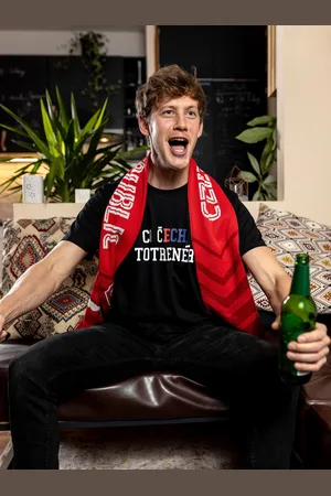 Zoot Černé pánské tričko ZOOT Original Co Čech, to trenér