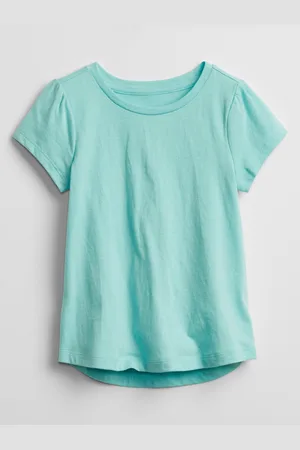 GAP Modré holčičí dětské tričko mix and match swing t-shirt