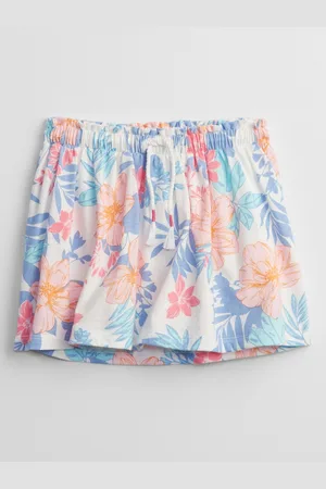 GAP Barevná holčičí dětská sukně print knit skorts