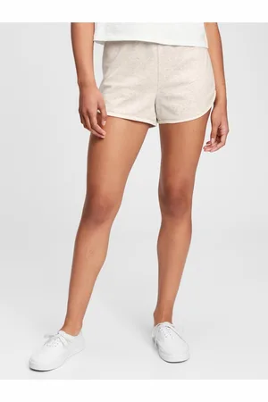 GAP Smetanové holčičí dětské šortky high rise dolphin shorts