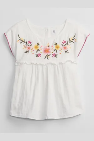 GAP Holčičí košile embed woven top