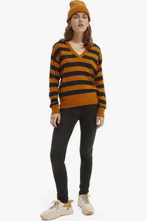 Scotch&Soda Černé dámské slim fit džíny