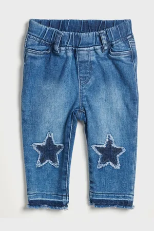 GAP Modré holčičí džíny jegging knee