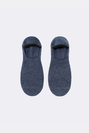 Celio Tmavě modré žíhané ponožky Misible