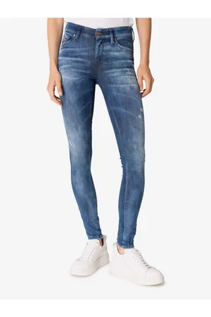 Diesel Modré dámské skinny fit džíny Slandy