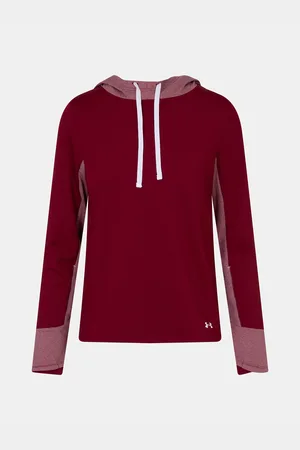 Under Armour Mikina UA ColdGear Hoodie-RED