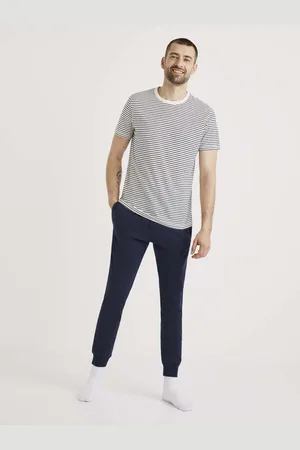 Celio Tmavě modré pruhované pyžamo Visible