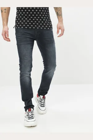 JACK & JONES Tmavě modré skinny fit džíny Liam