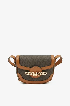 Michael Kors Tmavě crossbody kabelka Hally