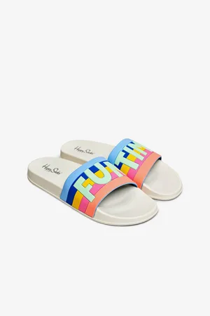 Happy Socks Pool Slider Fun Time Pantofle