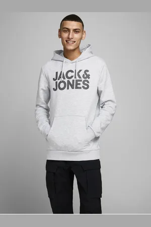 JACK & JONES Vzorovaná mikina s kapucí Corp