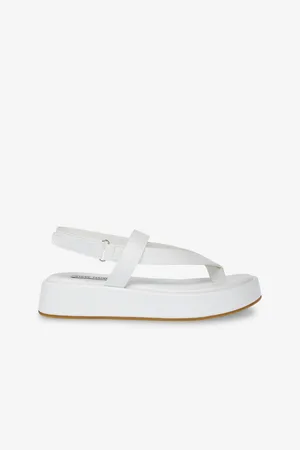 Steve Madden Bílé žabky Big Time