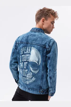 Ombre Clothing Pánská džínová bunda C525