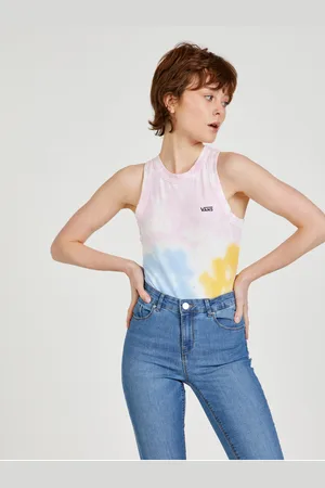 Vans Modro-růžové dámské vzorované body Body Suit