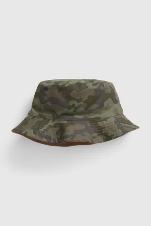 GAP Zelený dětský oboustranný klobouk