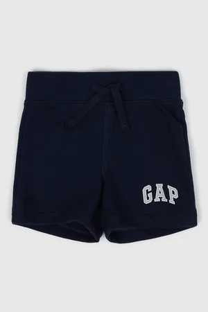 GAP Tmavě modré dětské šortky logo