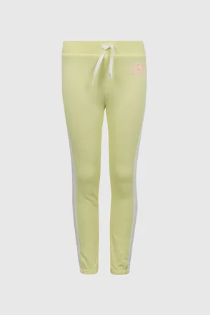 GAP Žluté holčičí tepláky jogger