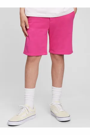 GAP Růžové klučičí kraťasy Teen teplákové