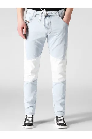 Diesel Světle modré pánské slim fit džíny Krooley